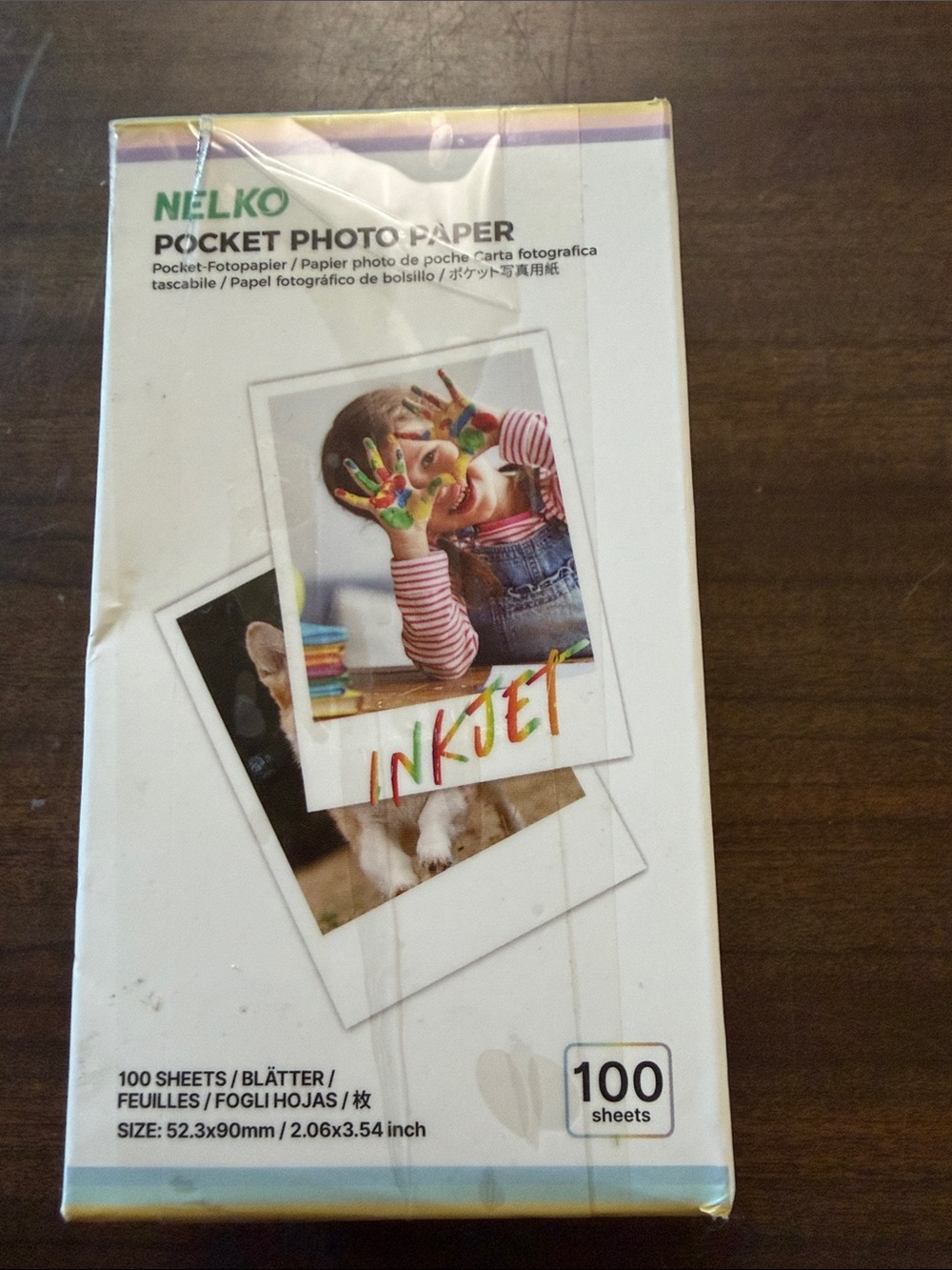 NELKO Pocket Photo Paper - White
